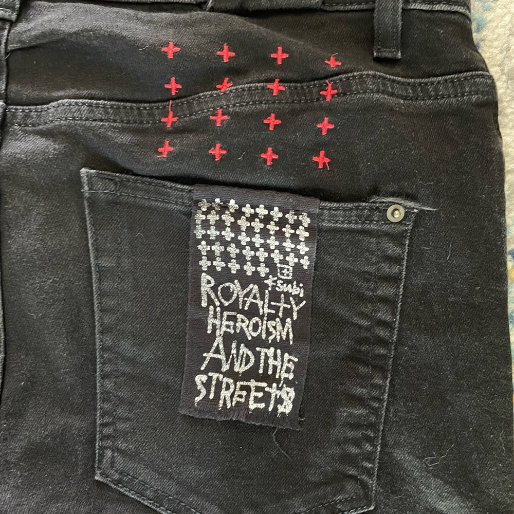 Ksubi Chitch Black Jeans size 32 x 32